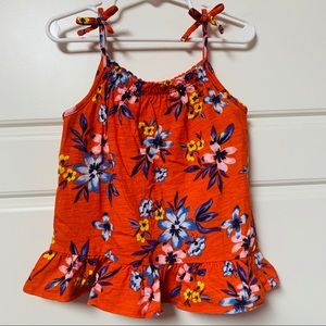 Spaghetti strap tank top, sz 5T